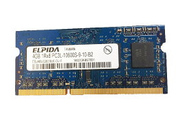 【中古】★在庫処分セール★ノートPC用<strong>メモリ</strong>　ELPIDA DDR3L 1333 PC3L-10600S 4GB 1R×8 増設<strong>メモリ</strong>　低電圧対応【送料無料】