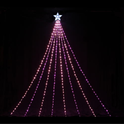 LEDナイアガラライトDX （ピンク＆ベビーピンク） ★クリスマス イルミネーション...:esp-store:10004745