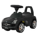 足けり乗用玩具 メルセデスベンツ(ブラック) Mercedes-Benz SLS AMG RIDING TOY CAR