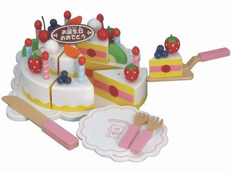 木製おままごとセット ハッピーケーキ