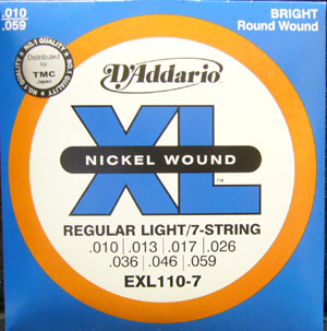 D'Addario EXL110-7