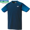 ヨネックス YONEX メンズ レディース ユニゲームシャツ フィットスタイル ネイビーブルー 10469 019