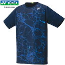 ヨネックス YONEX メンズ レディース ユニゲームシャツ フィットスタイル ネイビーブルー 10470 019