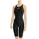 25日9:59迄限定ポイント5倍★スピード(speedo) フレックスシグマ FLEXΣ ウィメンズニースキン4 ブラック/レッド SD47H531 KR 【女性用競泳水着 レディース 競技用】【FINA承認】