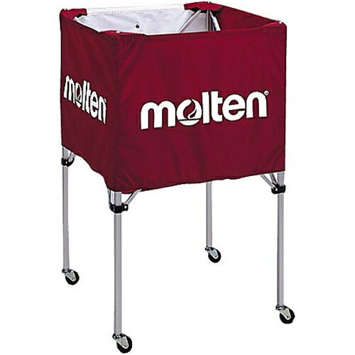 モルテン molten 折りたたみ式ボールカゴ 中・背高 エンジ BK20HEの画像