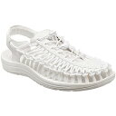 【送料無料】キーン(KEEN) レディース ユニーク モノパック WOMEN UNEEK MONO PACK STAR-WHITE 1014100 【スポーツサンダル シューズ 靴 白】