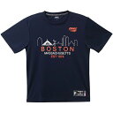 バイク BIKE メンズ バスケットボール BOSTON プラクティスTシャツ ネイビー BK5902 1100