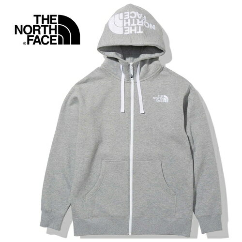 ノースフェイス THE NORTH FACE メンズ トレーナー リアビューフルジップフーディ Rearview FullZip Hoodie ミックスグレー NT62130 Z