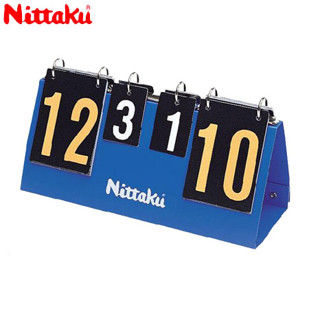 【全品ポイント3倍以上★6-11日迄】ニッタク（Nittaku） ミニカラーカウンター 11 ブルー NT3714【卓球 得点板】【RCPmara1207】【マラソン201207_趣味】【全品ポイント3倍以上★6-11日迄】