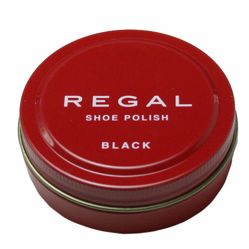 【REGAL（リーガル）】シューポリッシュ油性靴クリーム50g（ブラック）・TY16【楽ギフ_包装】/メンズ 靴
