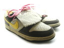 【送料無料】 NIKE (ナイキ) DUNK LOW PREMIUM SB NET/MAIZE-BAROQUE BROWN GOLF SB