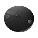 ポータブルCDプレーヤー ブラック×ブラック VS-M015BB メーカー直送のため配送日時指定・同梱・代引不可※前払い決済は、支払い後の注文確定となります。