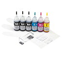 キヤノン(canon)BC-9・7e用詰め替えインク(5色セット30ml) INK-C97S30S6 サンワサプライ