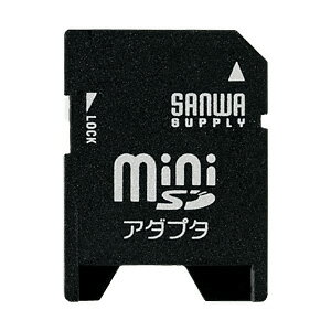 SDスロット搭載機器でminiSDカードを読み書きするためのminiSDアダプタ ADR-…...:esupply:10003313