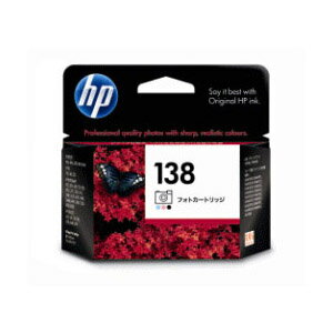 【HP純正インク】プリントカートリッジ フォトカラー hp138 C9369HJ