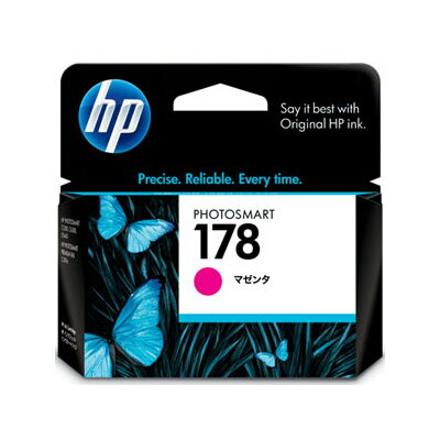 【HP純正インク】プリントカートリッジ HP178 マゼンタ CB319HJ