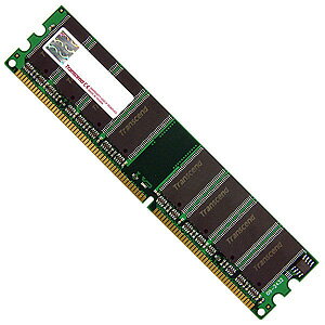 トランセンド デスクトップPC用メモリ 1GB DDR1-400 SDRAM PC3200