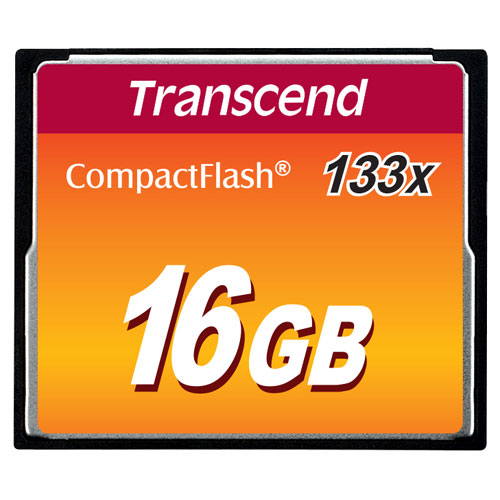 Transcend コンパクトフラッシュカード（16GB・133倍速）