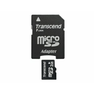 Transcend microSDメモリカード 2GB（海外パッケージ版、SD変換アダプタ付き）