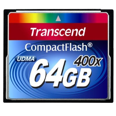 Transcend コンパクトフラッシュカード（64GB・400倍速） TS64GCF400【532...:esupply:10014600