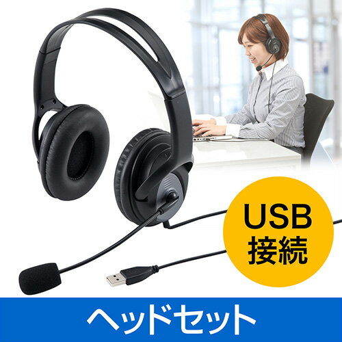 ヘッドセット【訳あり新品】（USB・スカイプ・チャット・マイク・パソコン・業務・ゲーム・低…...:esupply:10067914