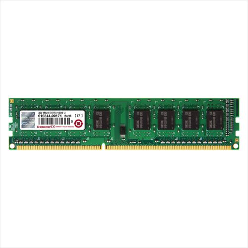 Transcend fXNgbvPCp݃ 4GB DDR3-1600 PC3-12800 U-DIMM TS512MLK64V6H lR|XΉ 