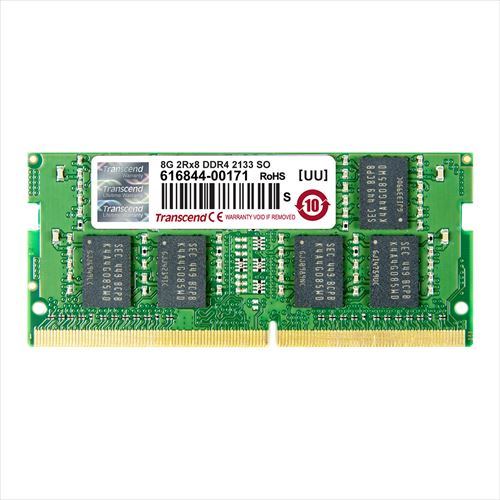 Transcend m[gPCp݃ 8GB DDR4-2133 PC4-17000 SO-DIMM TS1GSH64V1H