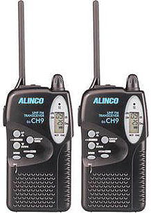 　アルインコ　特定小電力トランシーバー9チャンネルタイプ　DJ−CH9(DJCH9)　2台セットアルインコ　特定小電力トランシーバー9チャンネルタイプ　DJ−CH9(DJCH9)　2台セット