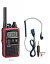 【即日発送】アイコムIC-4300(IC-4300R)赤&DP-11Sインカム トランシーバー&イヤホンマイクのお買い得セット