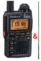 VR−160（VR160）＆SRH789ノーマル or 航空無線（エアーバンド）八重洲無線（スタンダード）受信機（レシーバー）あす楽対応ヤエスムセンVR-160(VR160)＆SRH789（アンテナ)ノーマル or 航空無線タイプ防災に！消防/救急受信に受信範囲拡張済み！