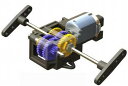 タミヤ シングルギヤボックス (4速タイプ)ITEM【70167】FA-130タイプモーター付き
