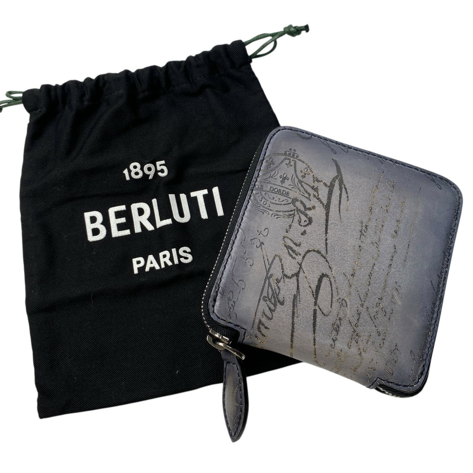 ベルルッティ Berluti メンズ カリグラフィ レザー エコバッグ【中古】