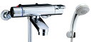 LIXIL 【INAX】 シャワーバス水栓サーモスタット付シャワーバス水栓エコフル多機能シャワーBF-2147TKSB