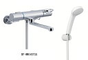 LIXIL 【INAX】 浴室用水栓金具 壁付タイプサーモスタット付シャワーバス水栓大きめのシャワーヘッドBF-WM145TSG