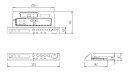 【INAX シャワートイレ リモコン】サティス DV-316用インテリアリモコン354-1250-SET