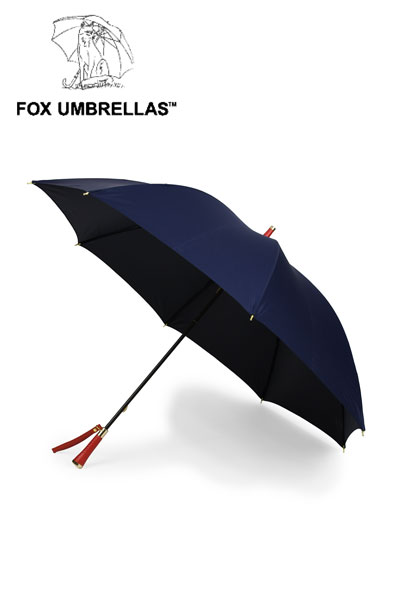 フォックス・アンブレラズ FOX UMBRELLAS レディース日傘 SP1 トランペットハンドル 晴雨兼用遮光日傘 ネイビー