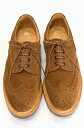 Tricker's Bourton Snuff Repello Suede Commando Sole: トリッカーズ バートン ブラウン リペロスエード コマンドソール