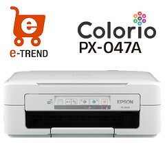 カラリオ PX-047A [A4インクジェットプリンター/多機能/無線LAN/4色顔料/Epson ...:etre:10017751