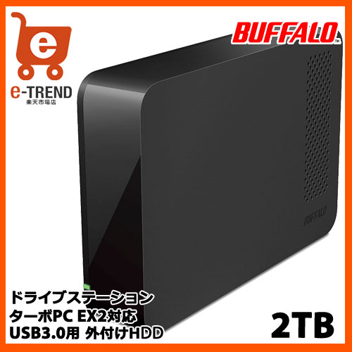 【送料無料】バッファロー　HD-LC2.0U3-BK [USB3.0 外付けハードディスク 2TB ブラック]