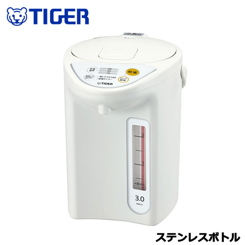 タイガー <strong>PDR-G301</strong>W [マイコン電動ポット 3.0L ホワイト]