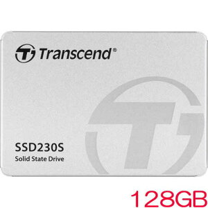 トランセンド TS128GSSD230S [128GB SSD230シリーズ 2.5インチ SATA3 3D TLC搭載 アルミ筐体]