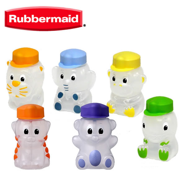 【送料無料】『Rubbermaid ラバーメイド アニマルジュースボックス 全6種類』〔ストロー付き...:eurekashop:10000671