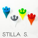 STILLA SINGLE スティラ シングル かわいい 壁掛け おしゃれ フック 便利ホルダー 粘着 画鋲 イタリア製 POS DESIGN 小物 南欧 収納 雑貨 ネックレス バスフック ホルダー 軽量 耐久性 機能性 ポス デザイン アクセサリー フック YOUは何しに ショッピング