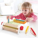 Hape ハペ はた織り機〜ドイツ、Hape(ハペ)のはじめての織物にオススメなはた織り機です。