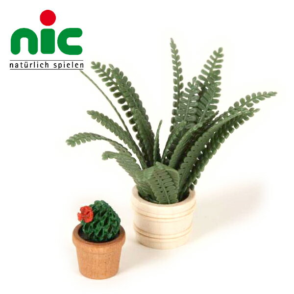 nic ニック社 Bodo Hennig ボードヘニッヒ ドールハウス 人形の家用 グリーンセット?ドイツ・Bodo Hennig(ボードヘニッヒ社)のドールハウス用小物。ドールハウスにピッタリの可愛らしい植木セットです。【10P03Dec16】
