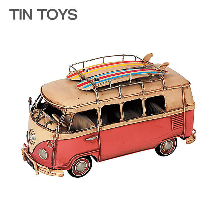 ブリキのおもちゃ（carrier van）(置物・オブジェ・インテリア小物・レトロ・アンティーク・車）【夏のインテリアフェア】
