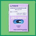ローランドDG社製カッティングマシン対応 純正替刃 一般シート用替刃★2本セット ZEC-U5022