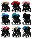 【bugaboo(バガブー)正規販売店】bugaboo Donkey TWIN ドンキーツイン(同年齢2人用・双子用)ブラックシャーシ+ブラックフレーム(レザーライクなハンドル)