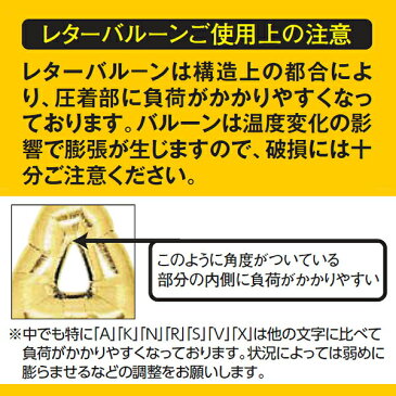 90cmアルファベットPOPバルーン 銀 (N〜Zからお選び下さい)【アルファベット バルーン 風船】 ※空気が入ってない状態でお届けします。