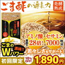 ごま酢の源泉力 60粒(約1ヶ月分)【初回限定価格】【メール...